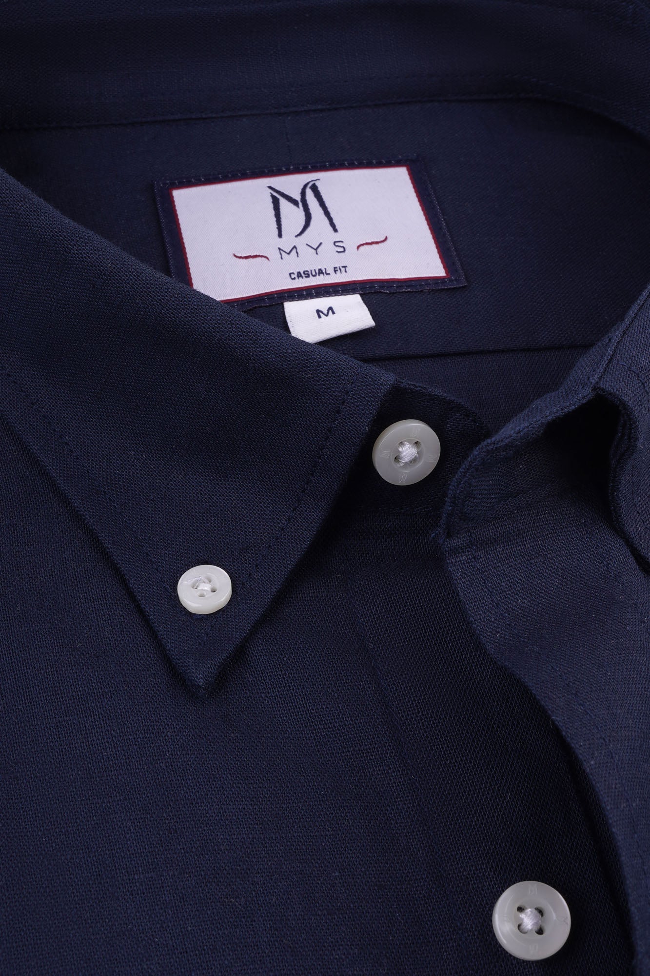 Linen Cotton Button-Down Shirt