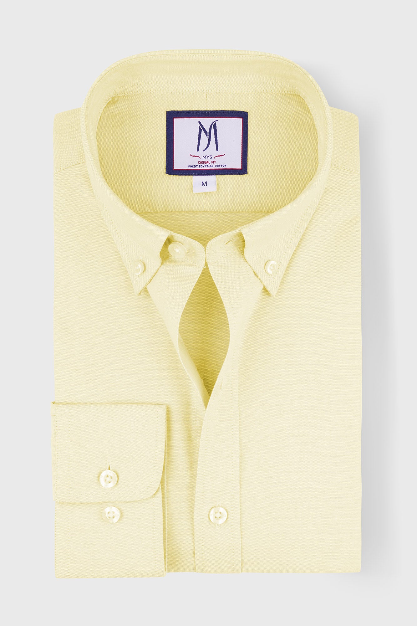 Button-Down Oxford Shirt Yellow