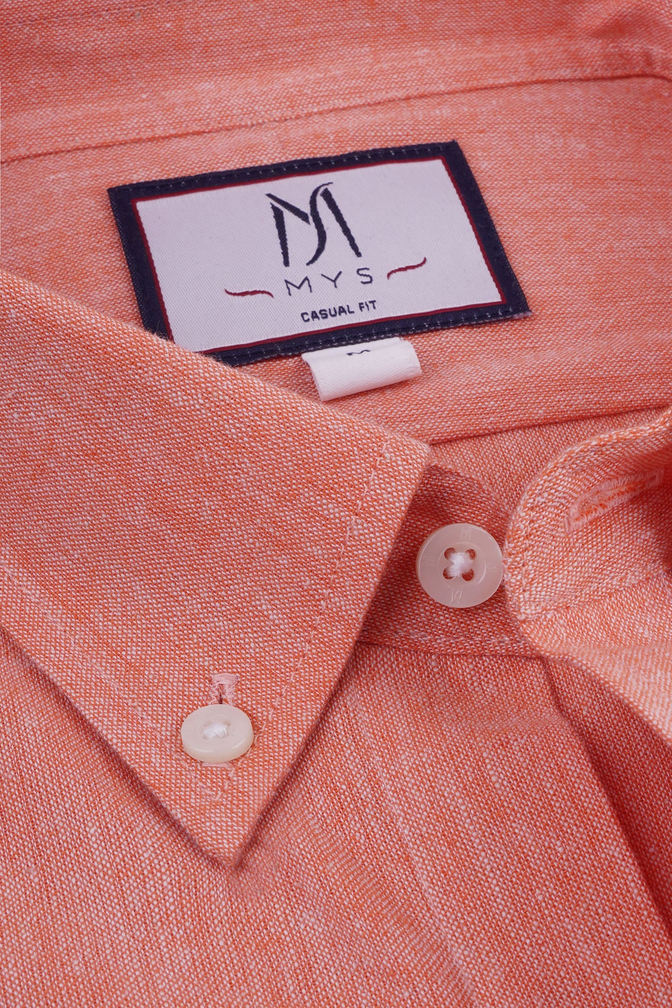 Button-Down Cotton Linen Shirt