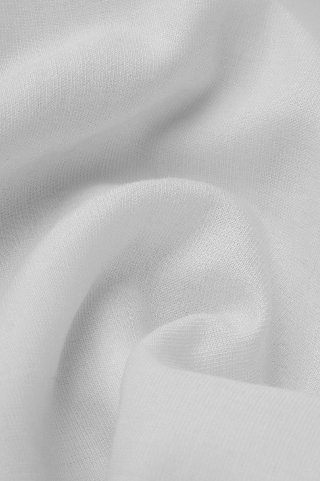 White Pleated Tuxedo Shirt - Regular Fit