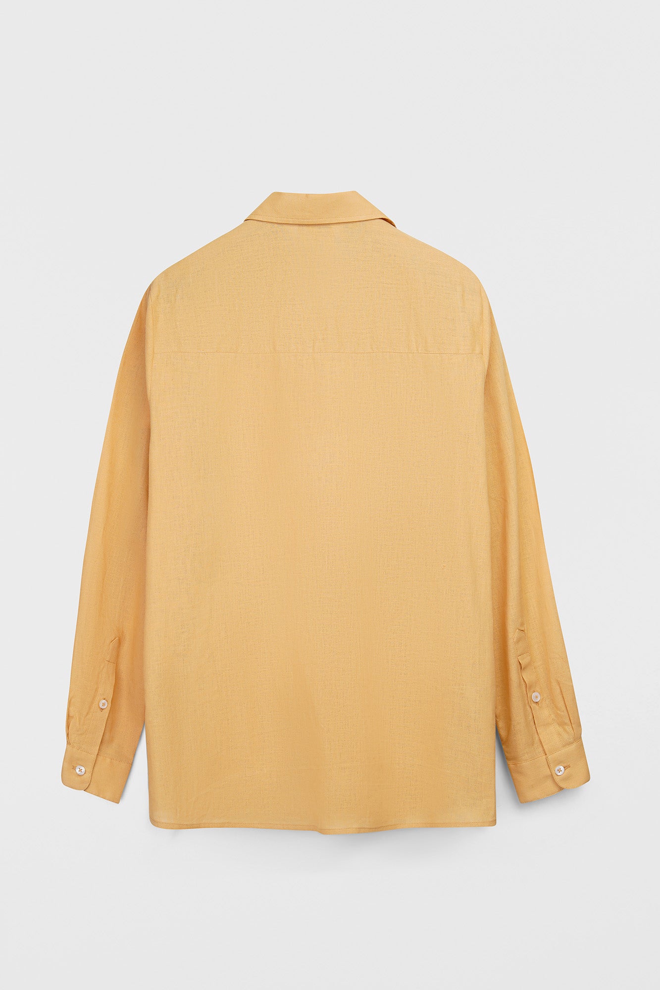 Mustard Linen Cotton Shirt