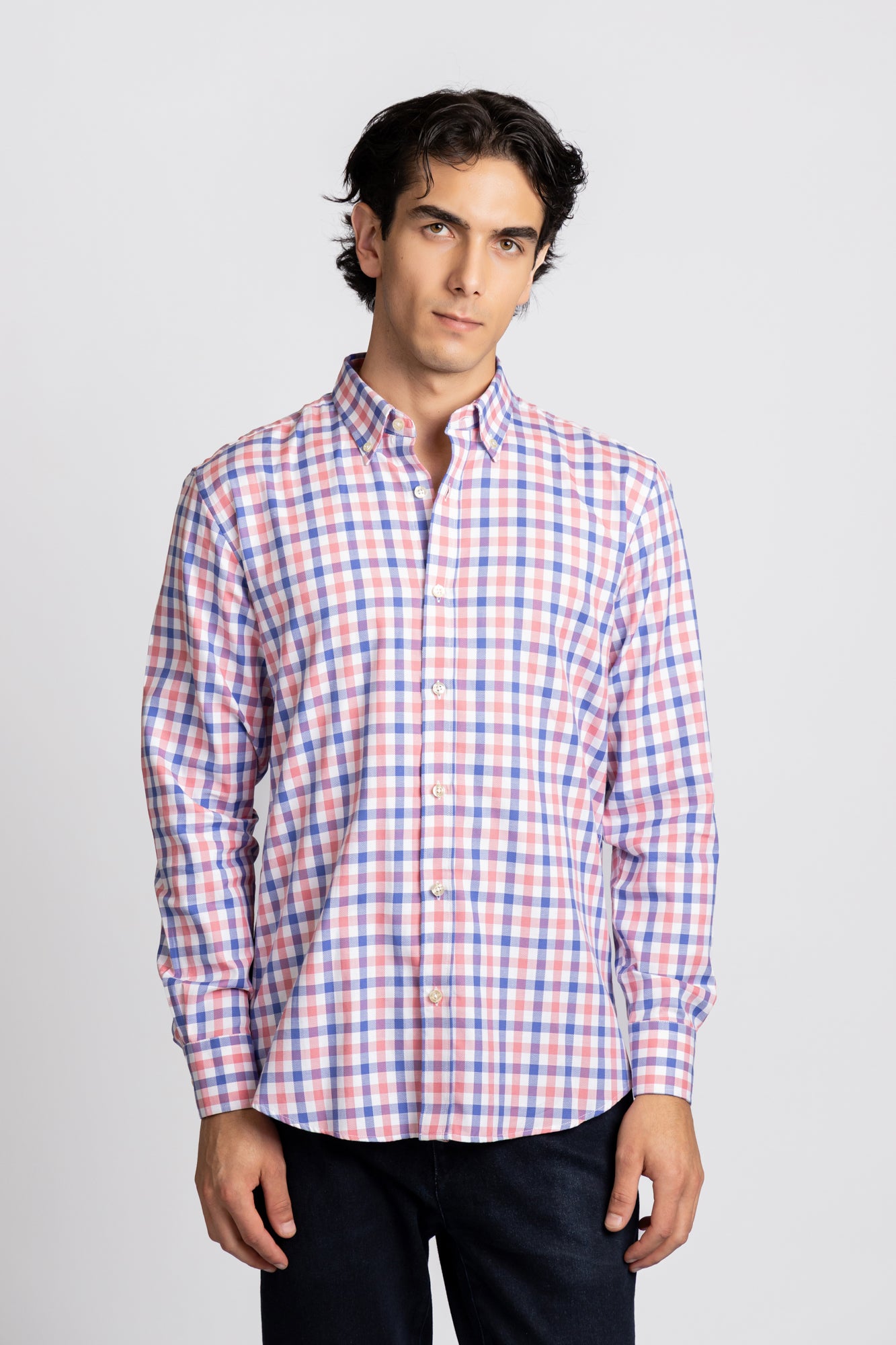 Checkered Oxford Shirt