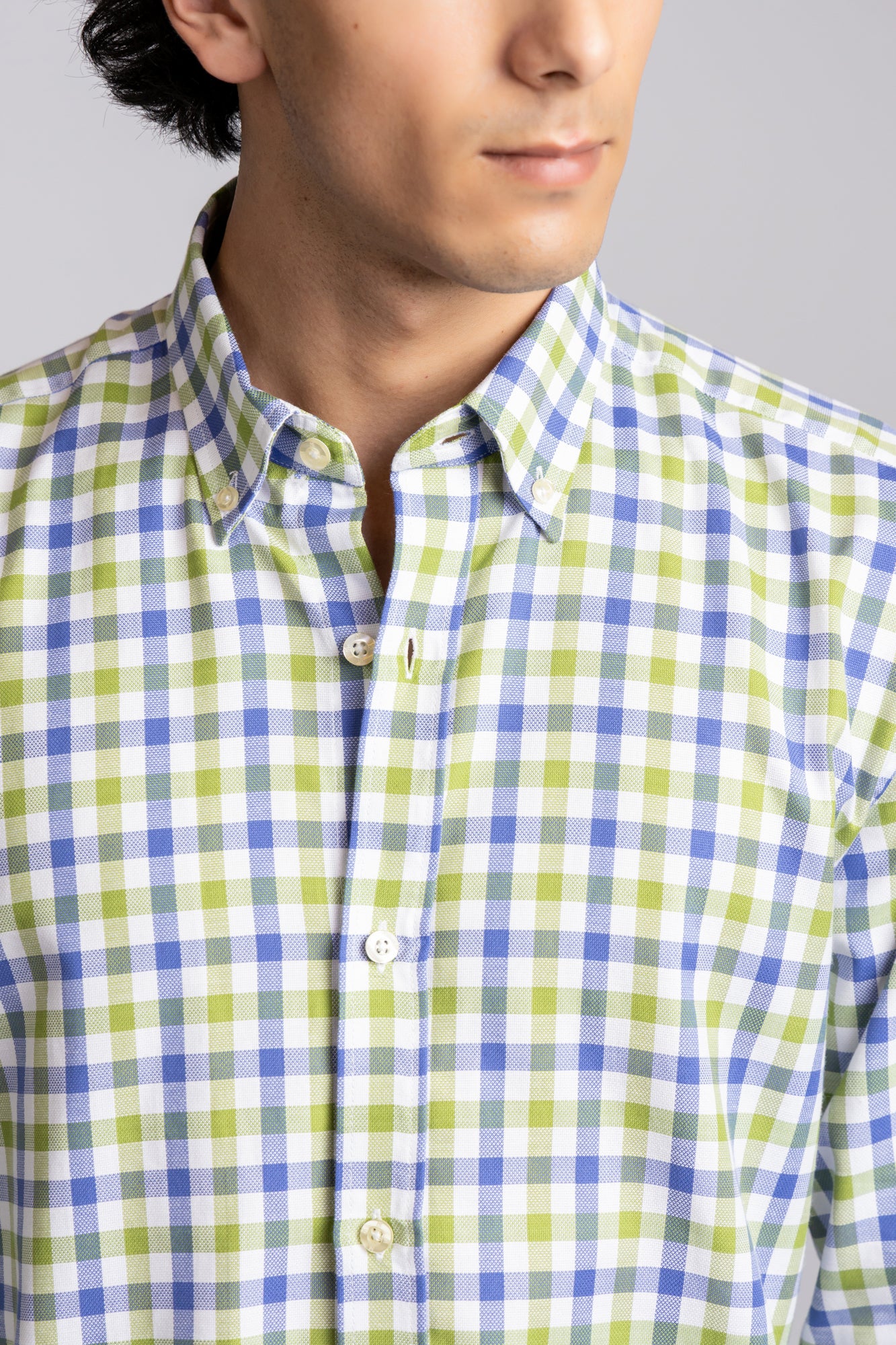 Checkered Oxford Shirt