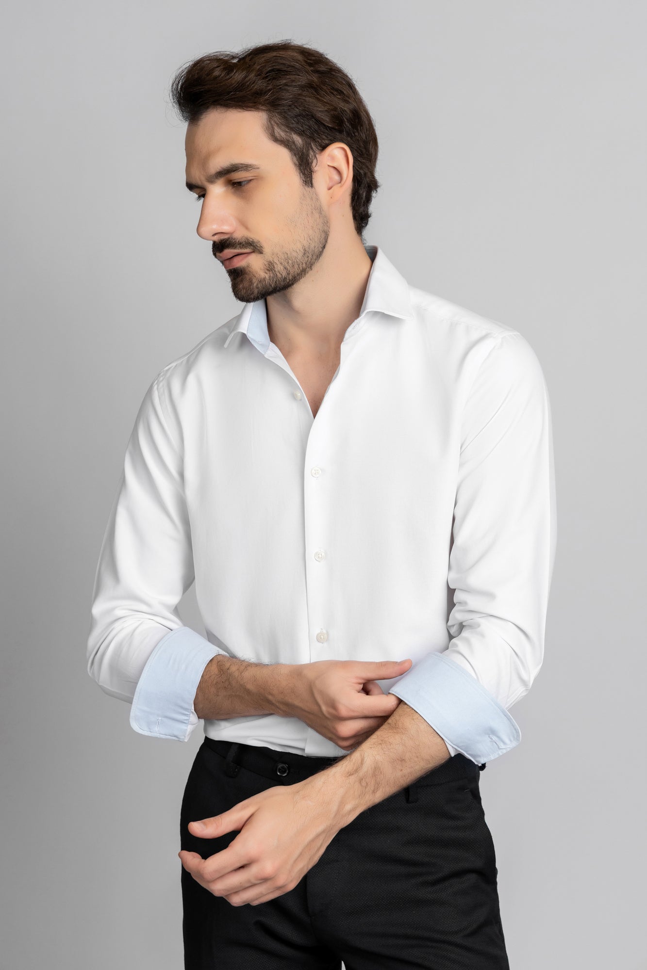 White Oxford Shirt - Slim Fit