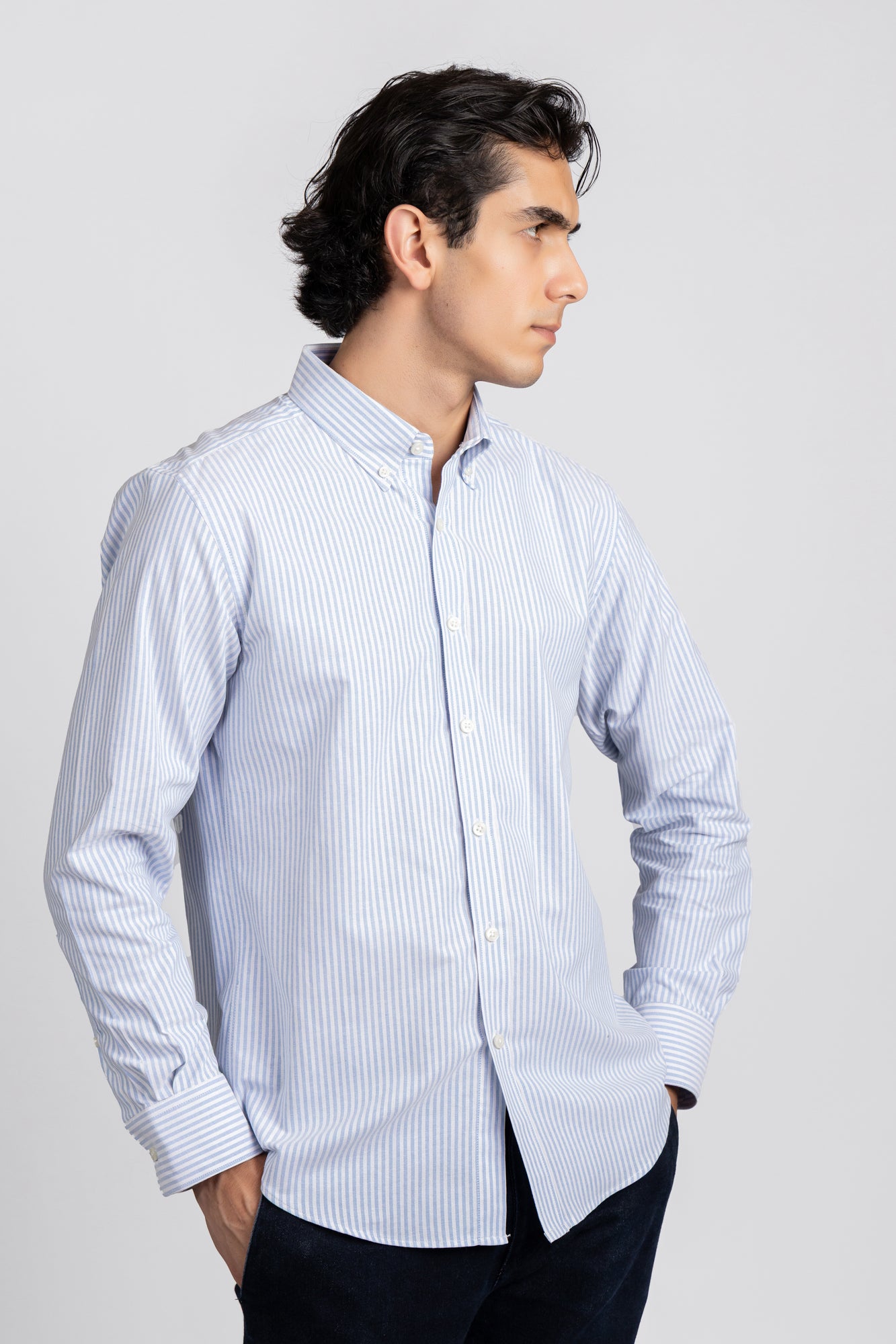 Striped Oxford Shirt