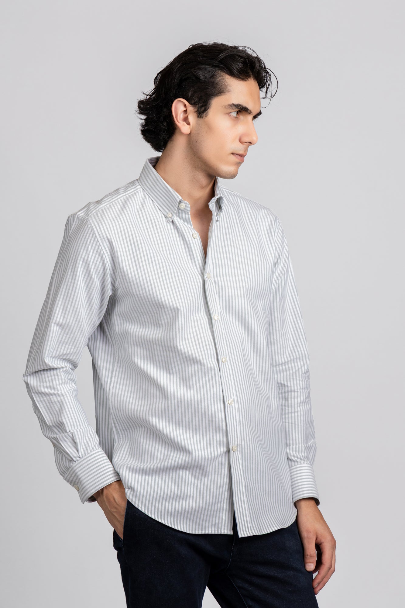 Striped Oxford Shirt