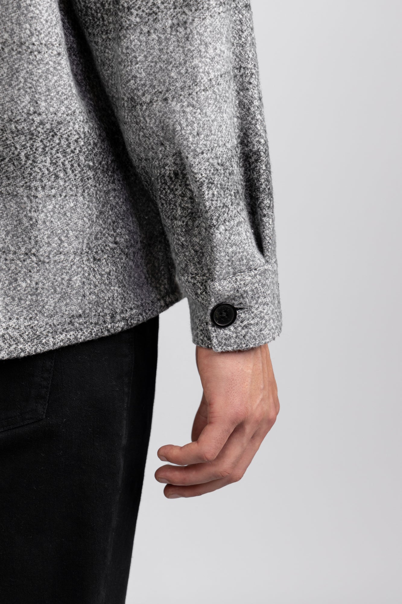 Brushed Checkered Overshirt