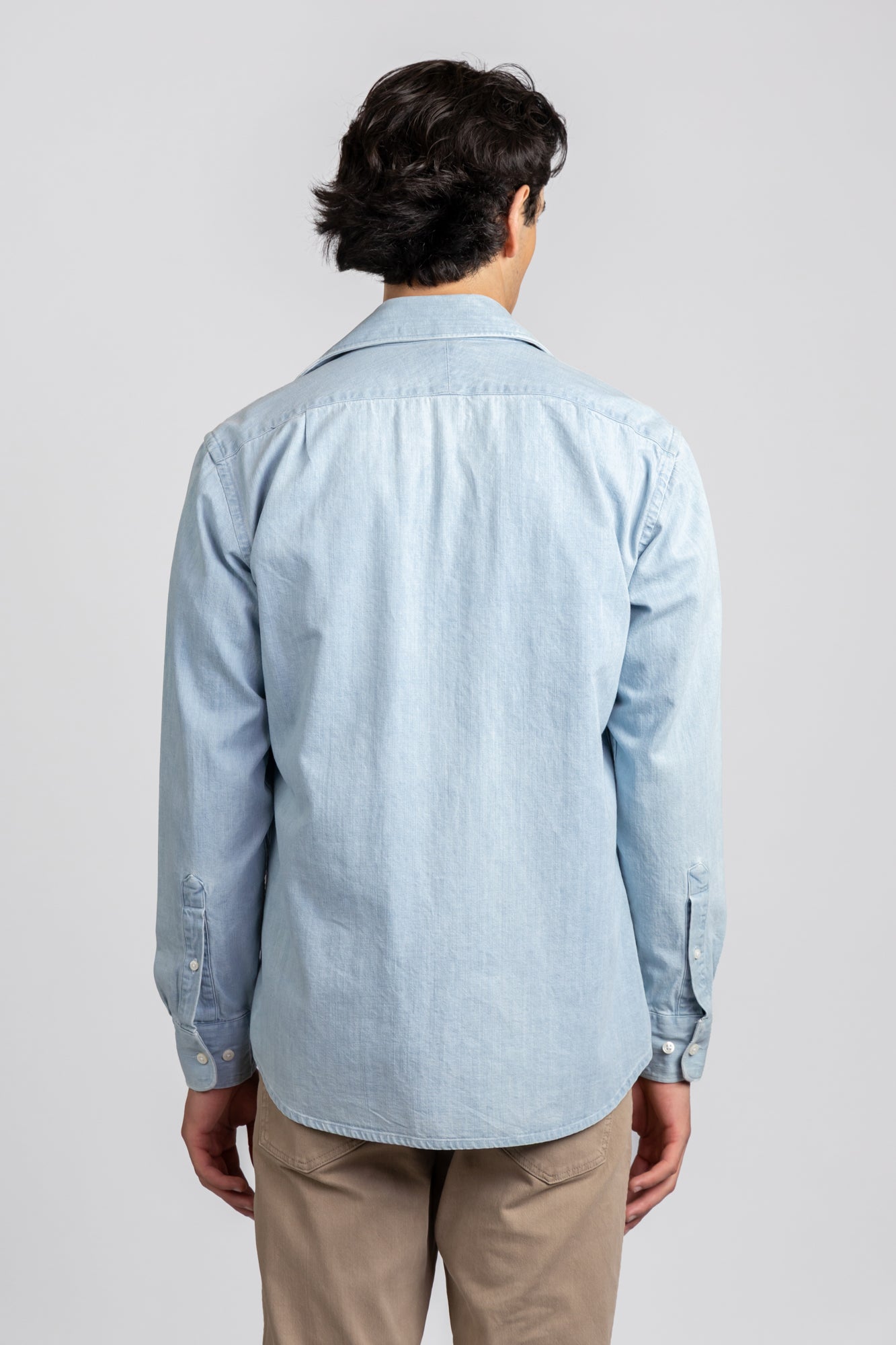 Cutaway Denim Shirt