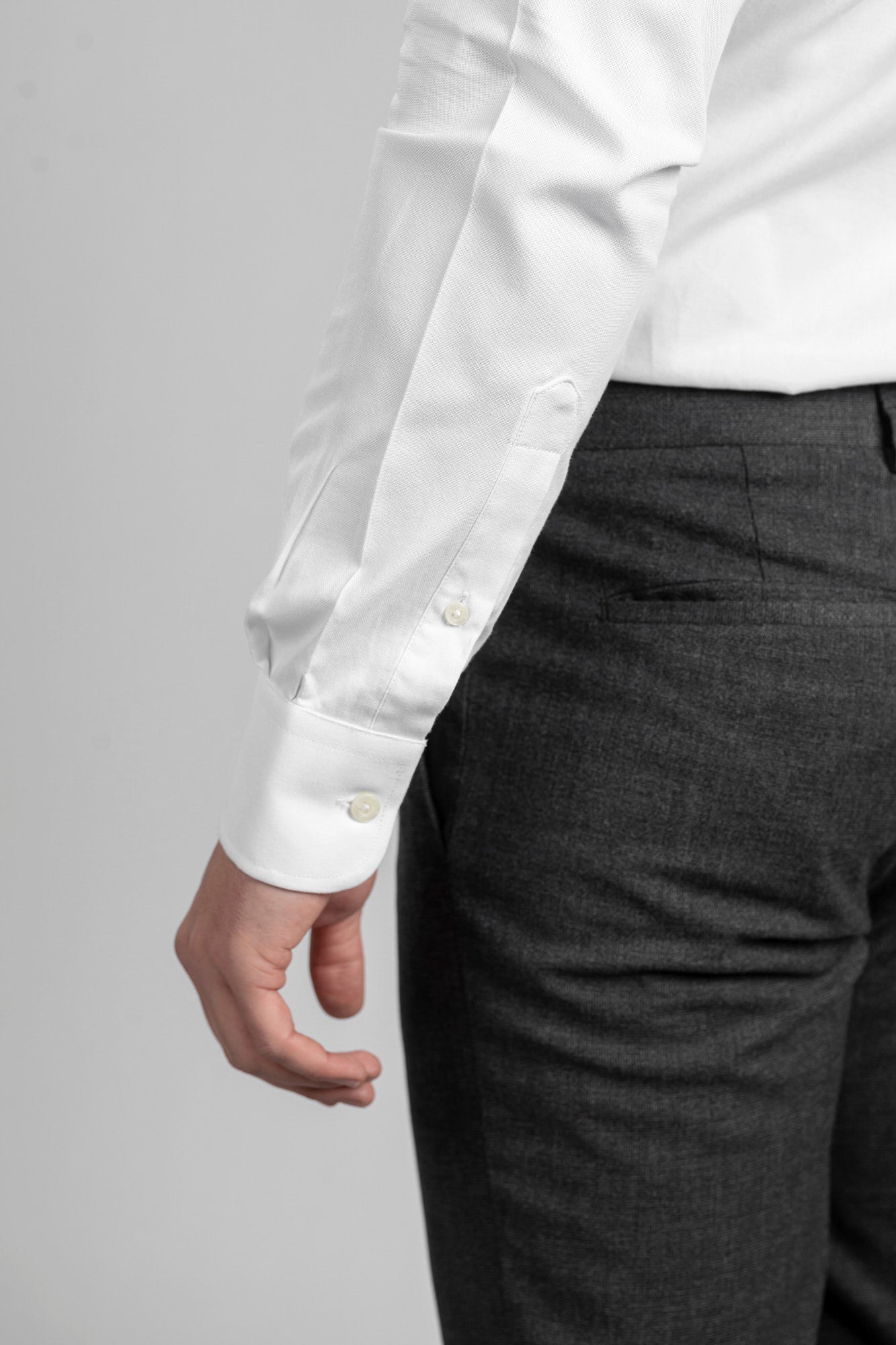 White Oxford Cutaway Shirt - Regular Fit