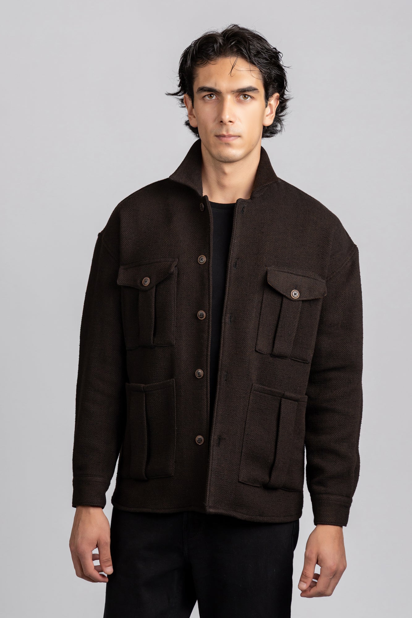 Herringbone Overshirt