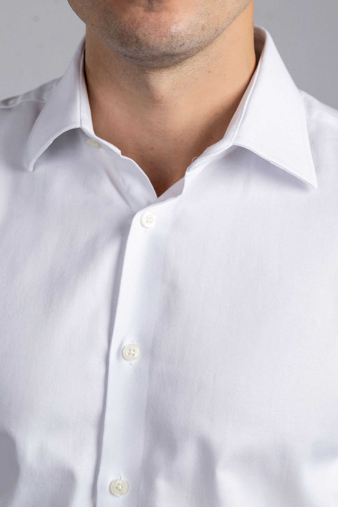 White Royal Oxford Double Cuff Shirt - Regular Fit