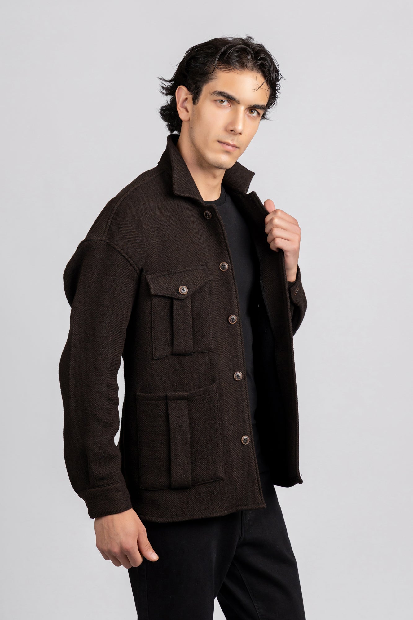 Herringbone Overshirt