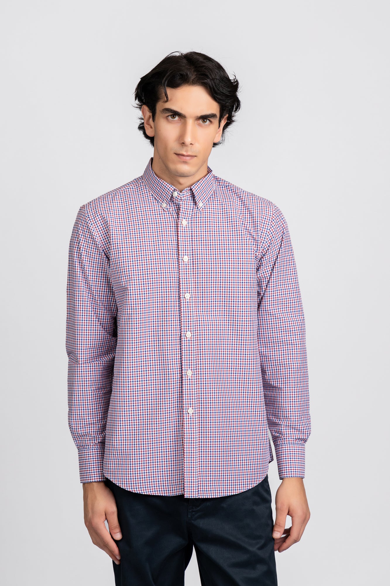 Poplin Check Shirt
