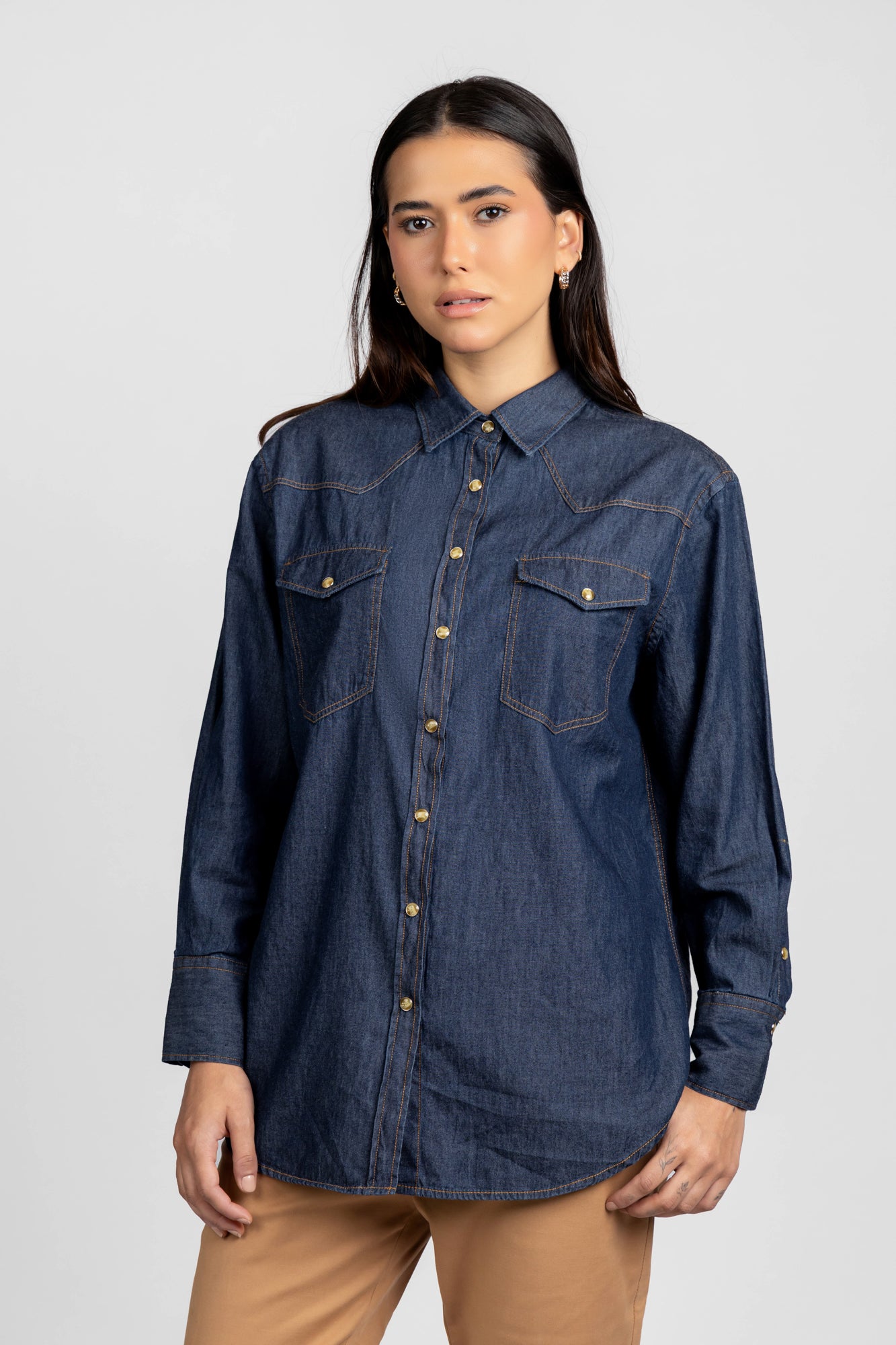 Western Denim Shirt