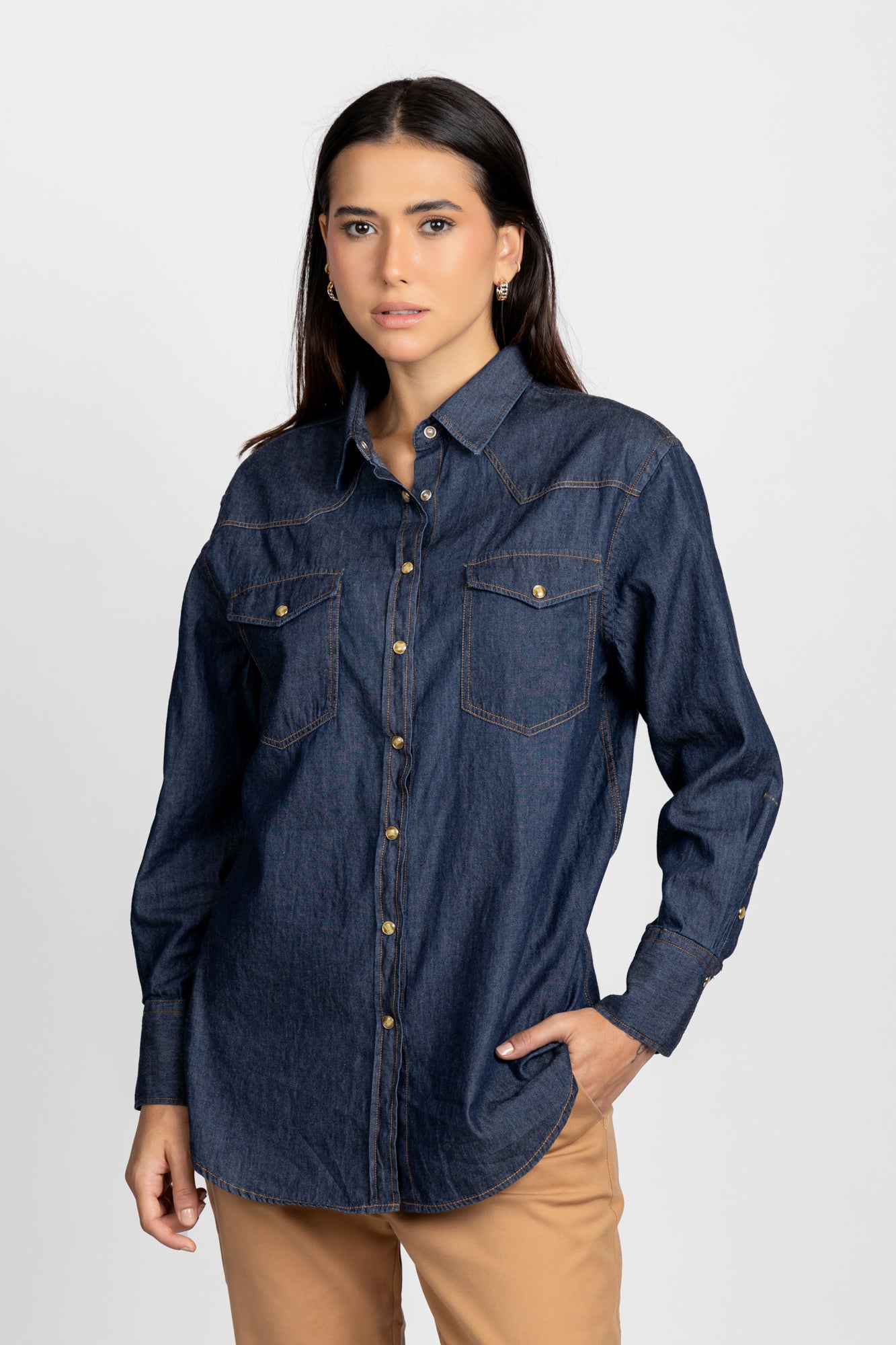 Western Denim Shirt