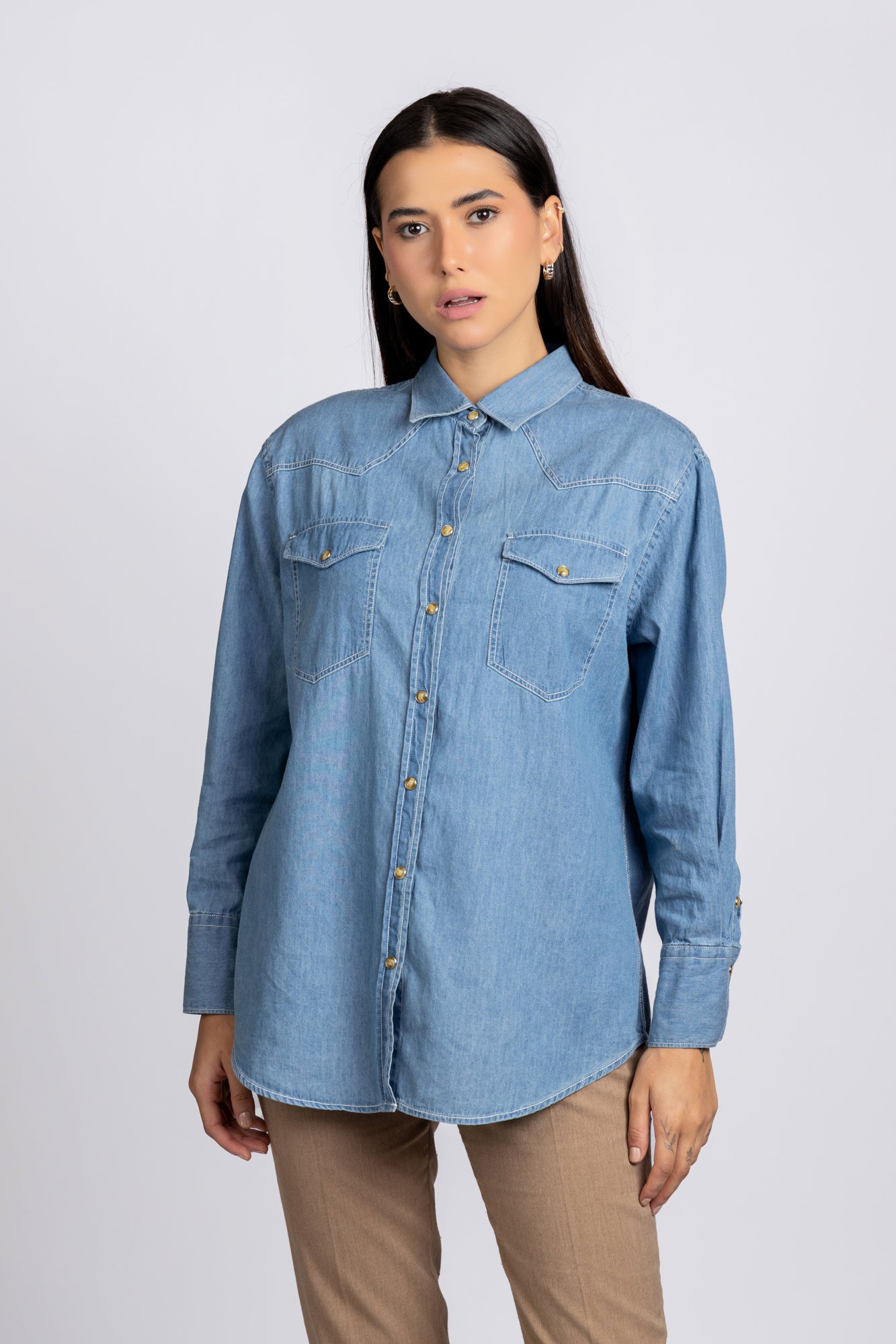 Western Denim Shirt