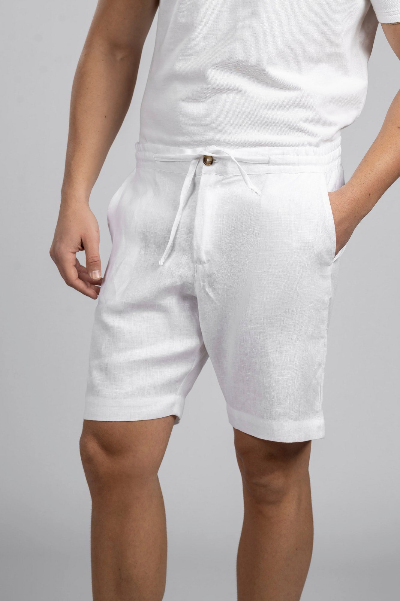 Pure Linen Shorts