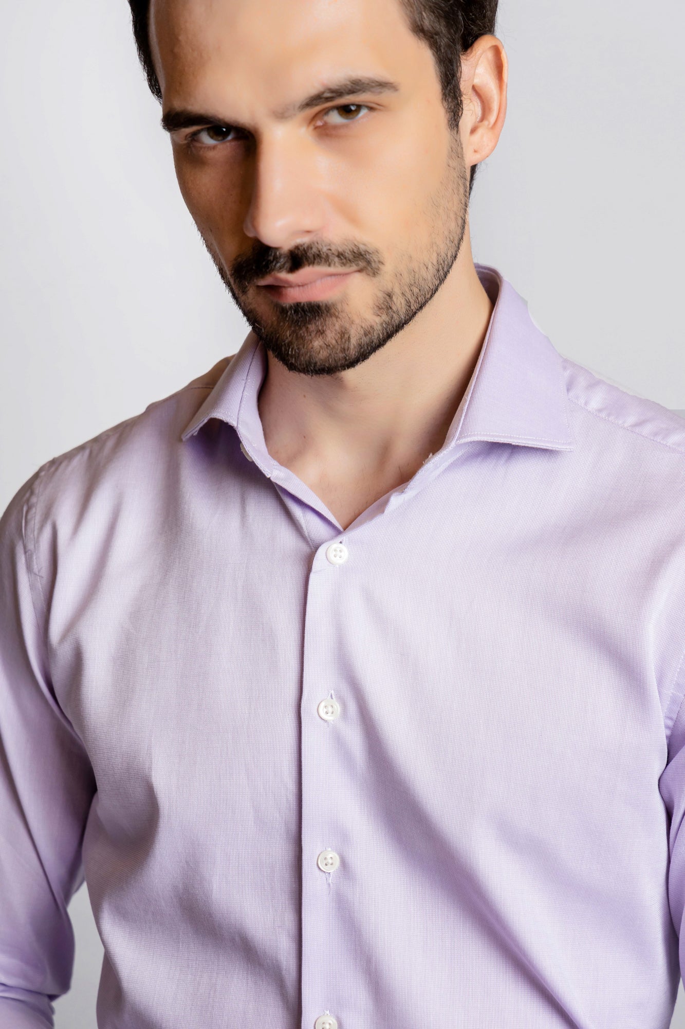 Purple Filafil Shirt - Regular Fit