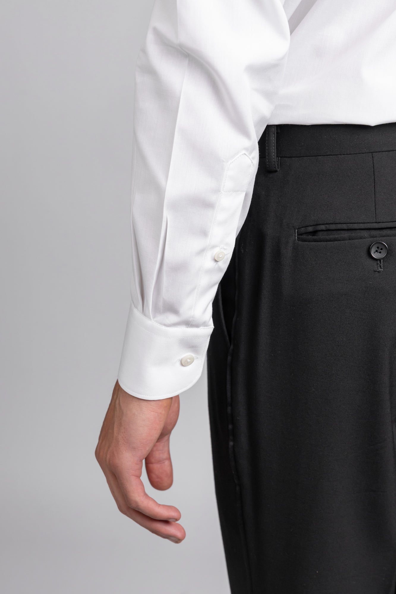 White Poplin Shirt - Regular Fit