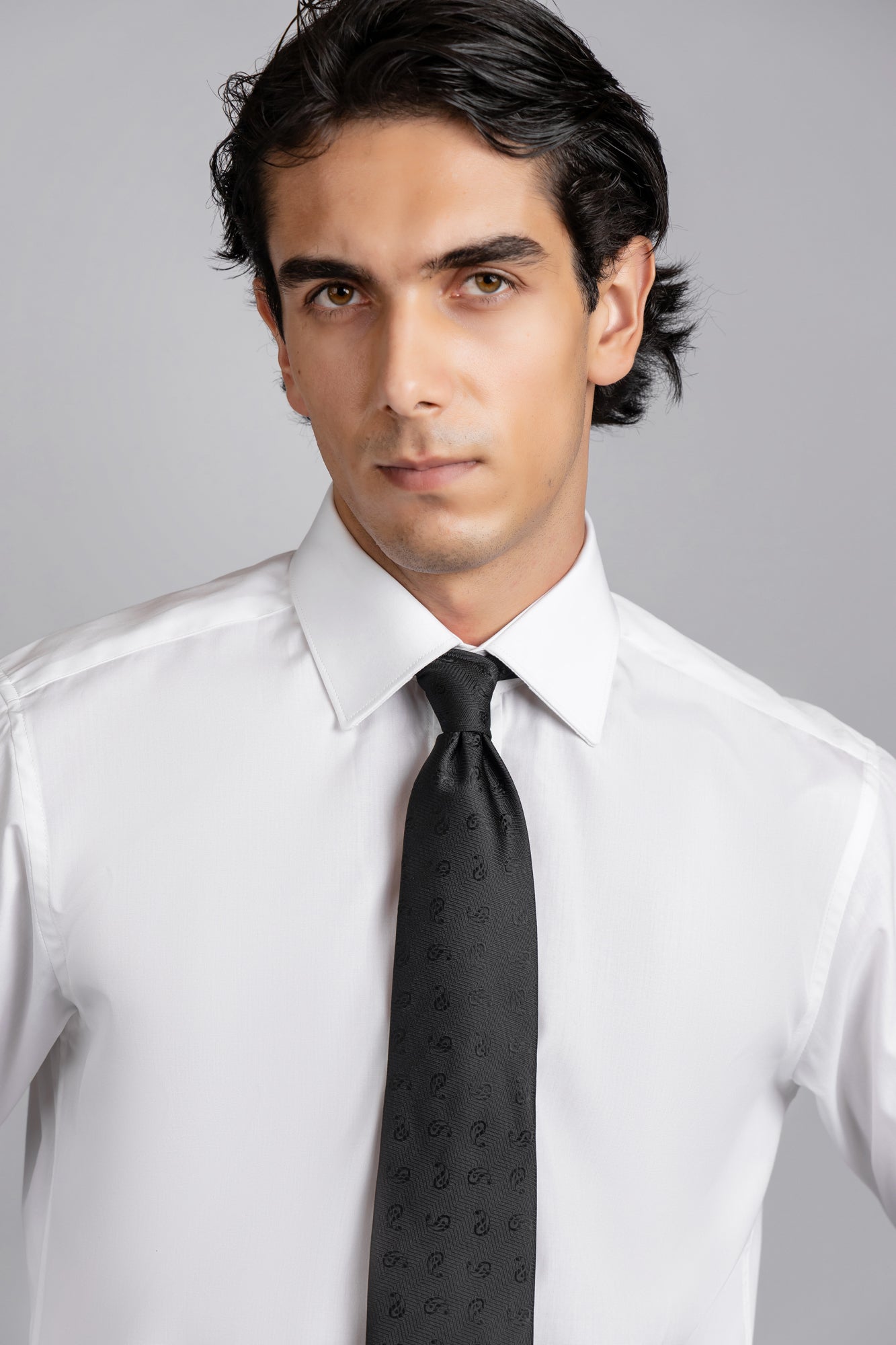 White Poplin Shirt - Regular Fit