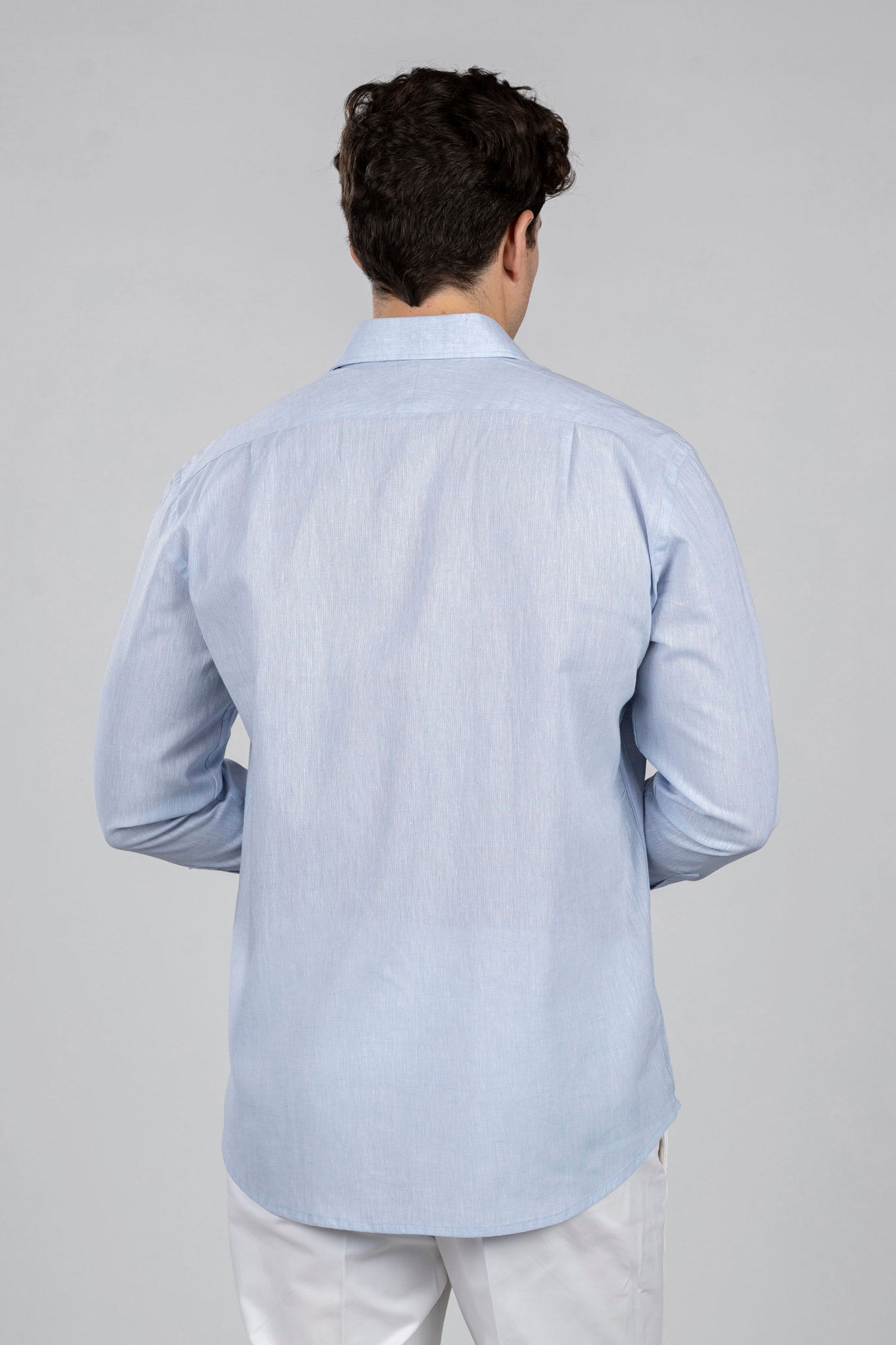 Linen Cotton Cutaway Shirt