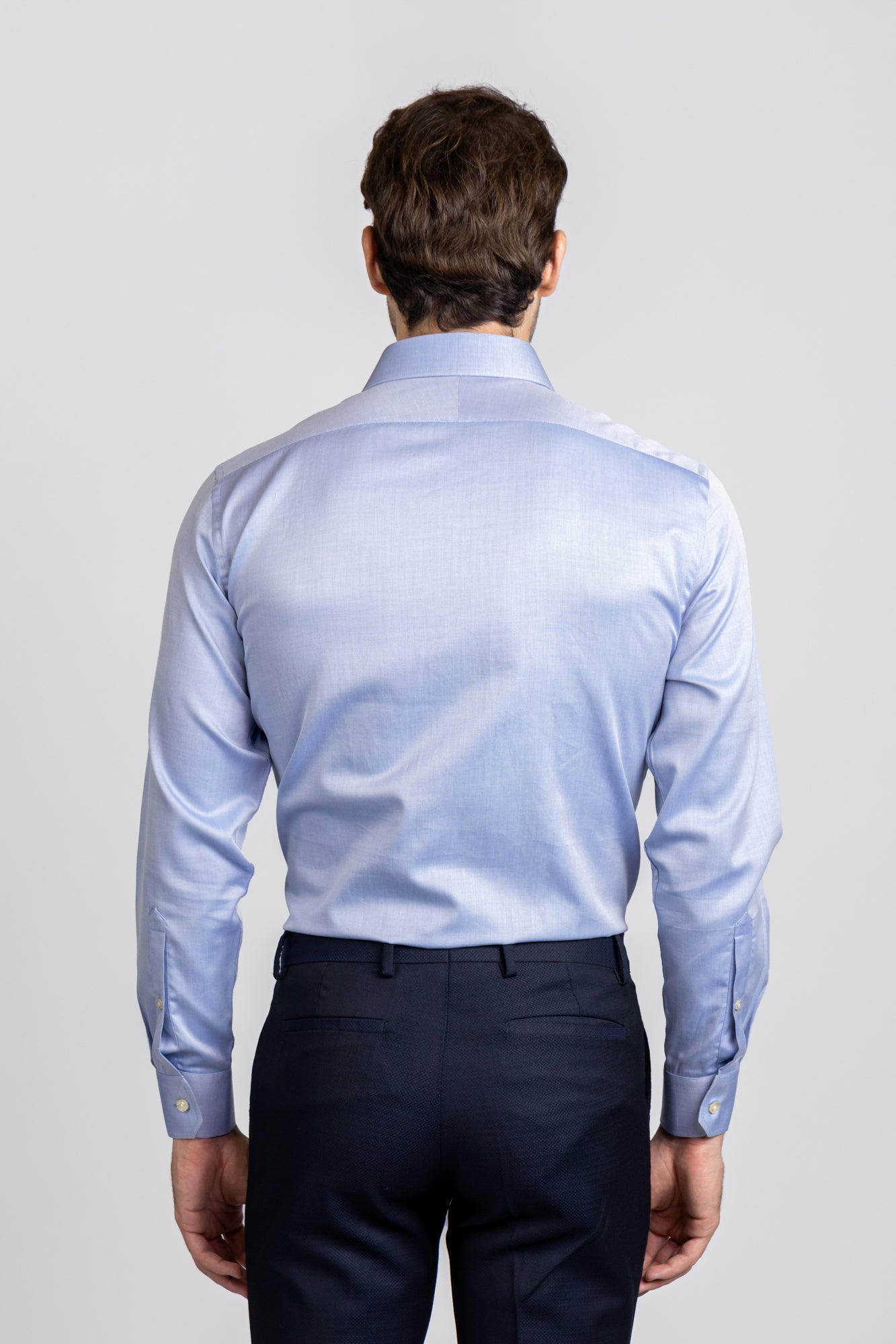 Blue Twill Shirt - Slim Fit