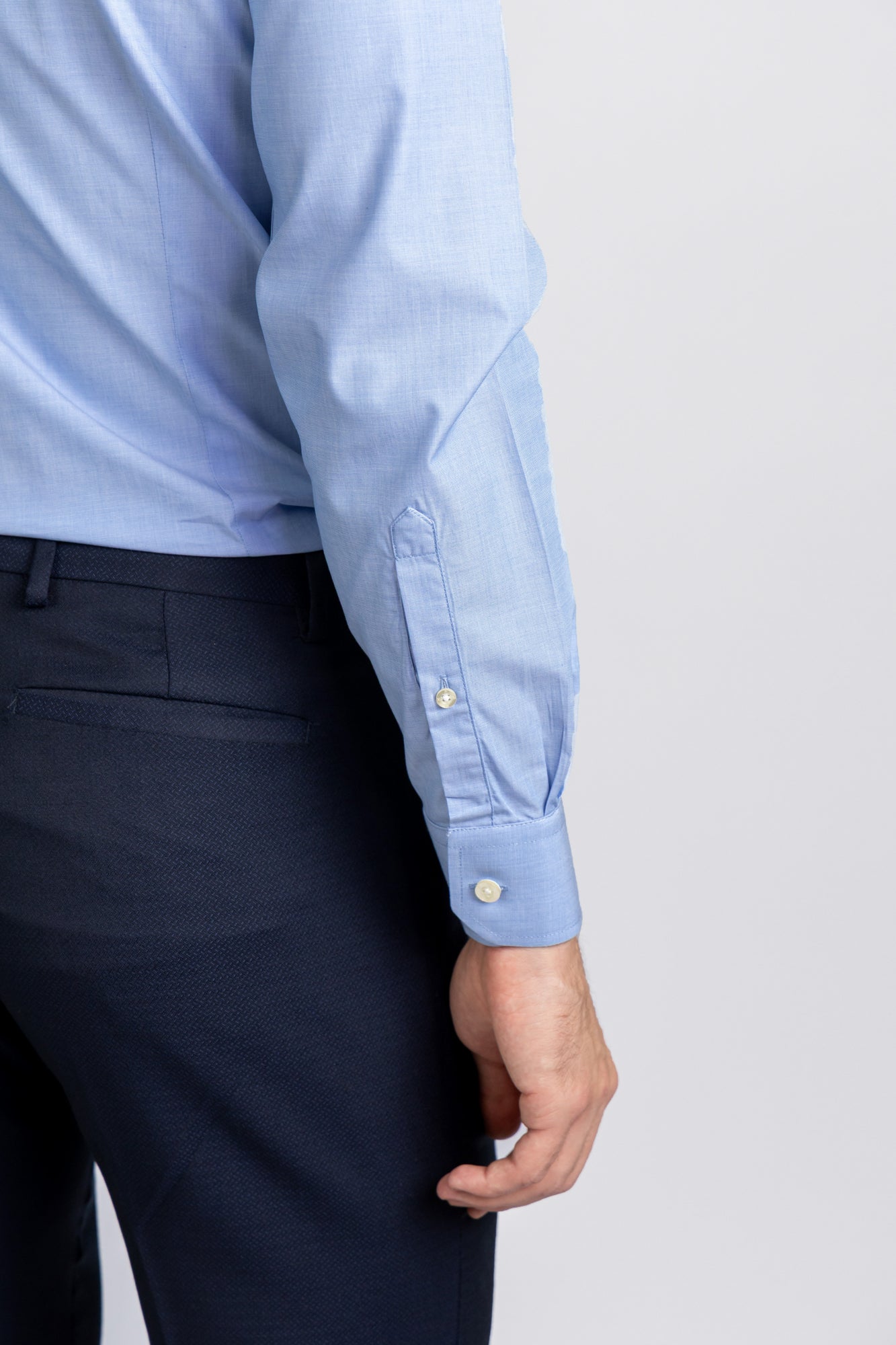 Blue Filafil Shirt - Slim Fit