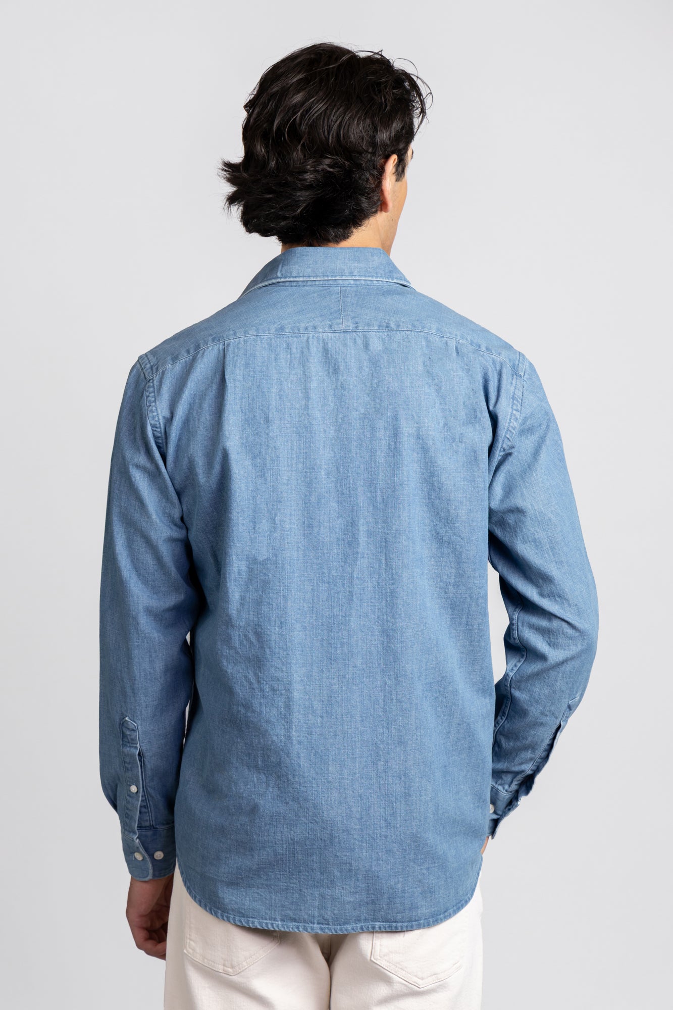 Cutaway Denim Shirt
