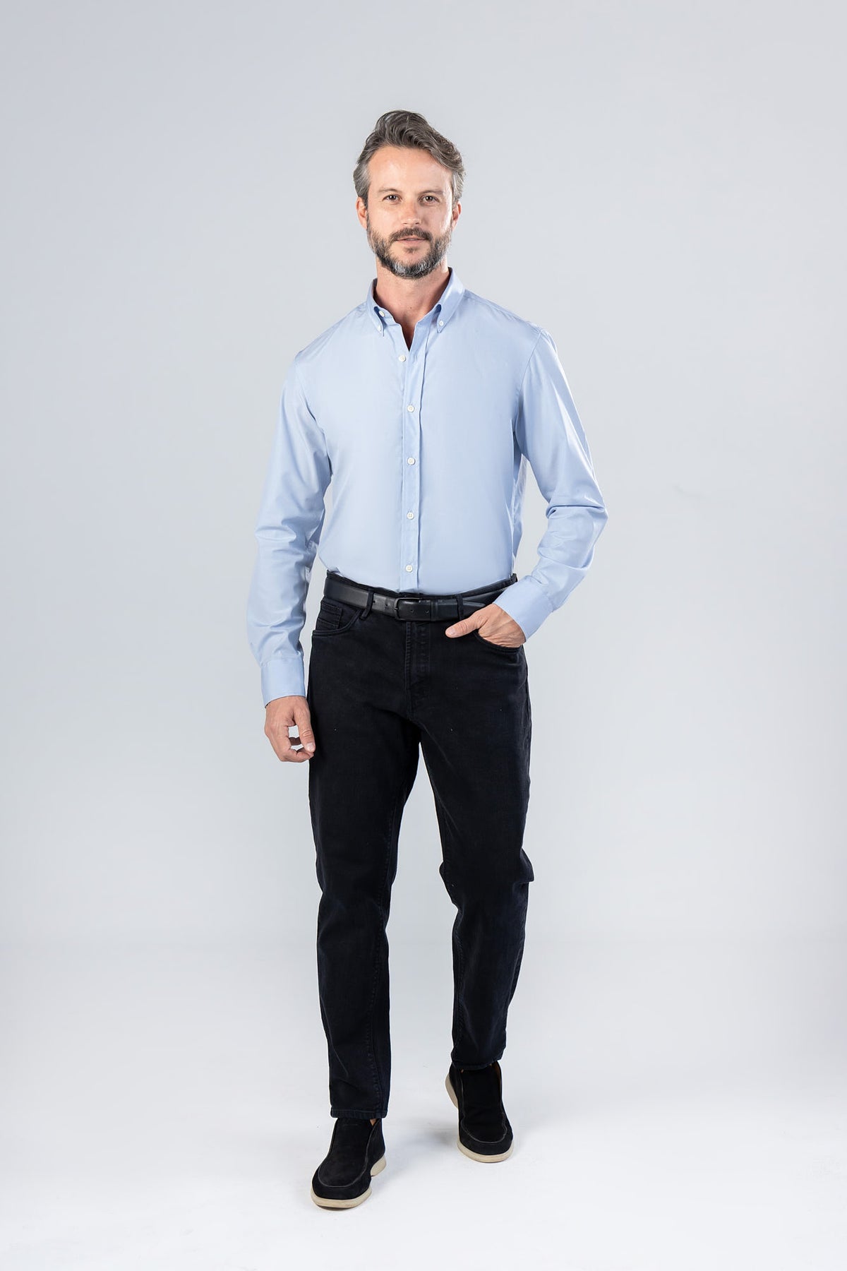 Light Blue Oxford Button-Down Shirt