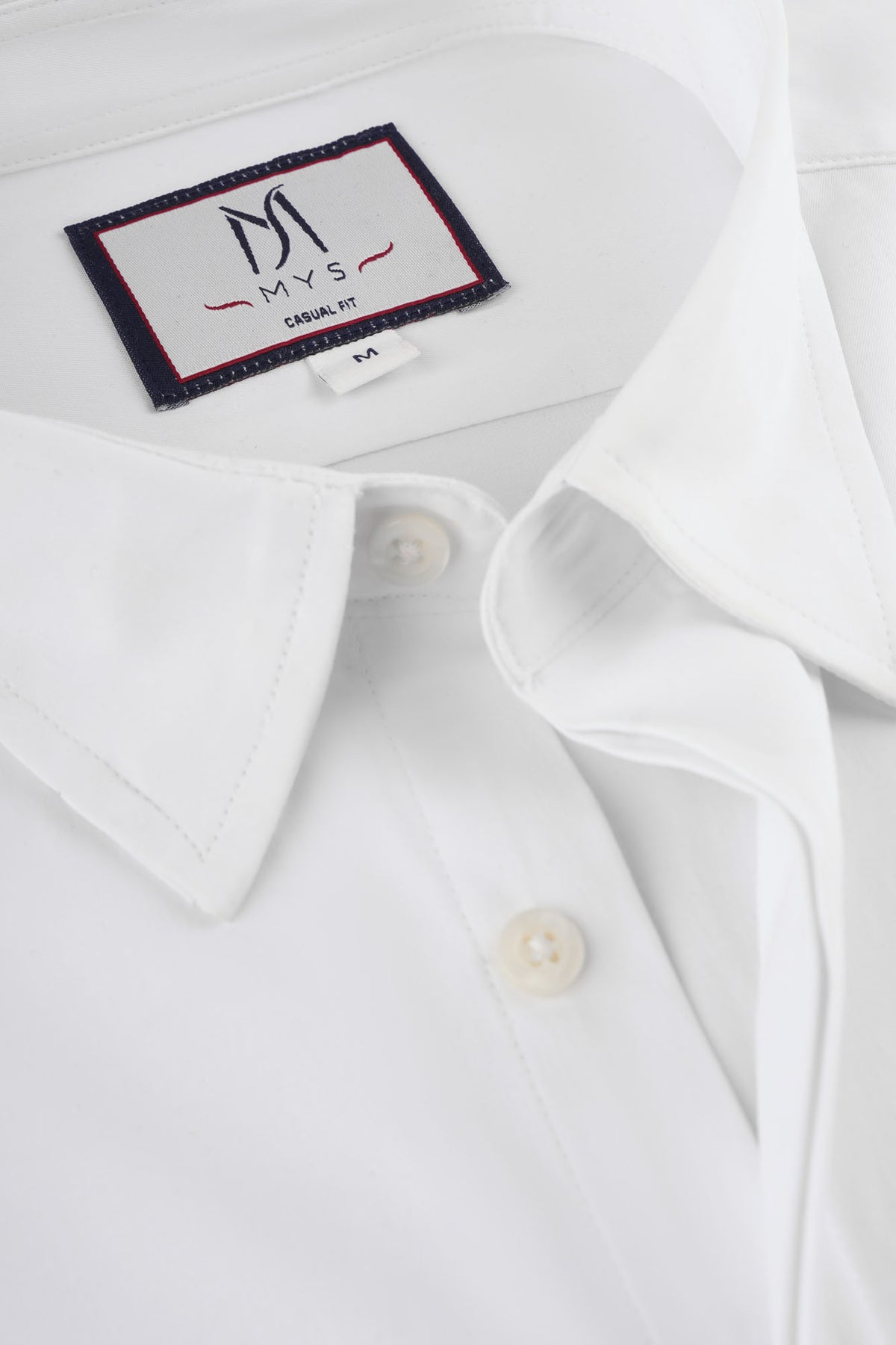 Twill Stretch Hidden Placket Shirt