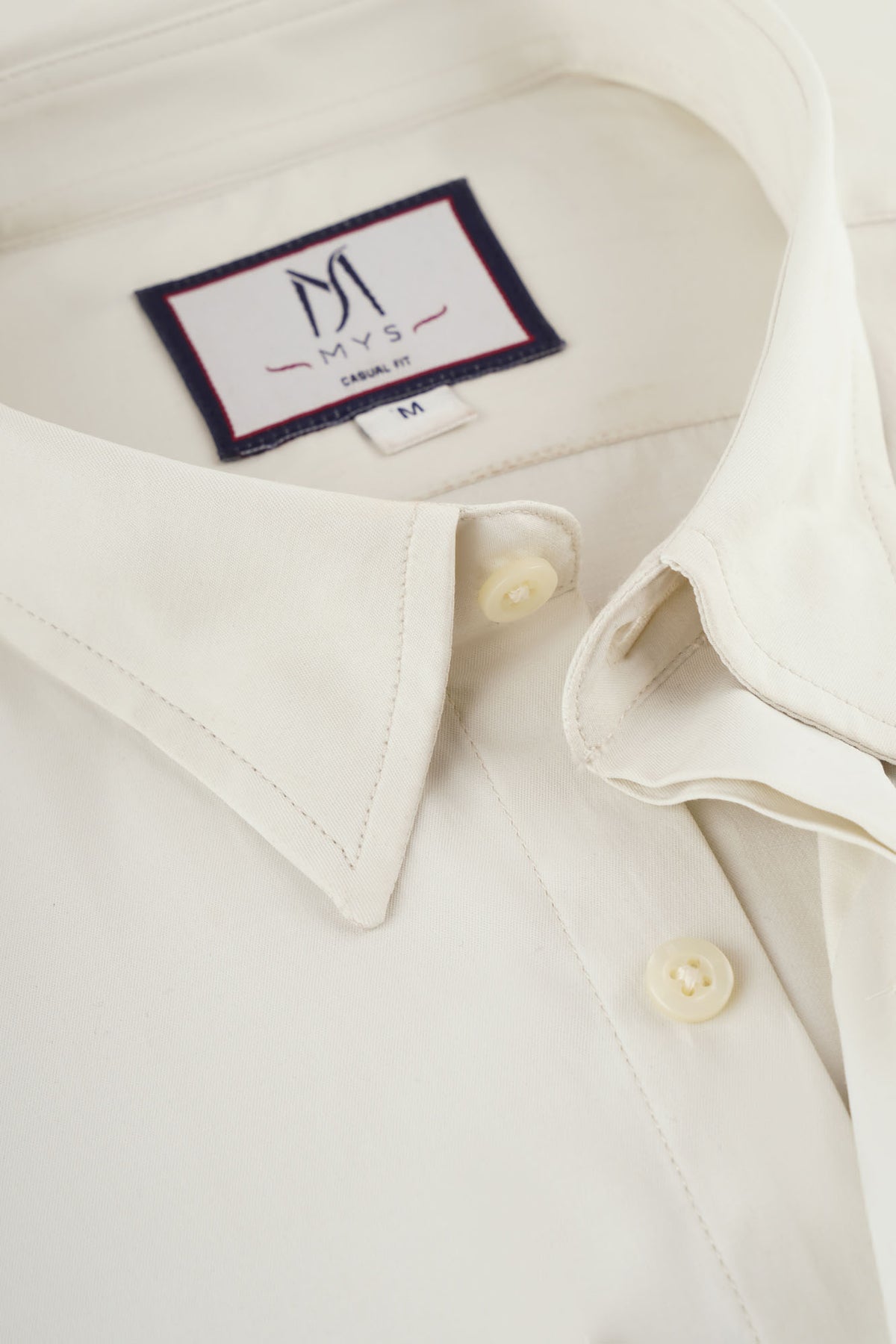 Twill Stretch Hidden Placket Shirt