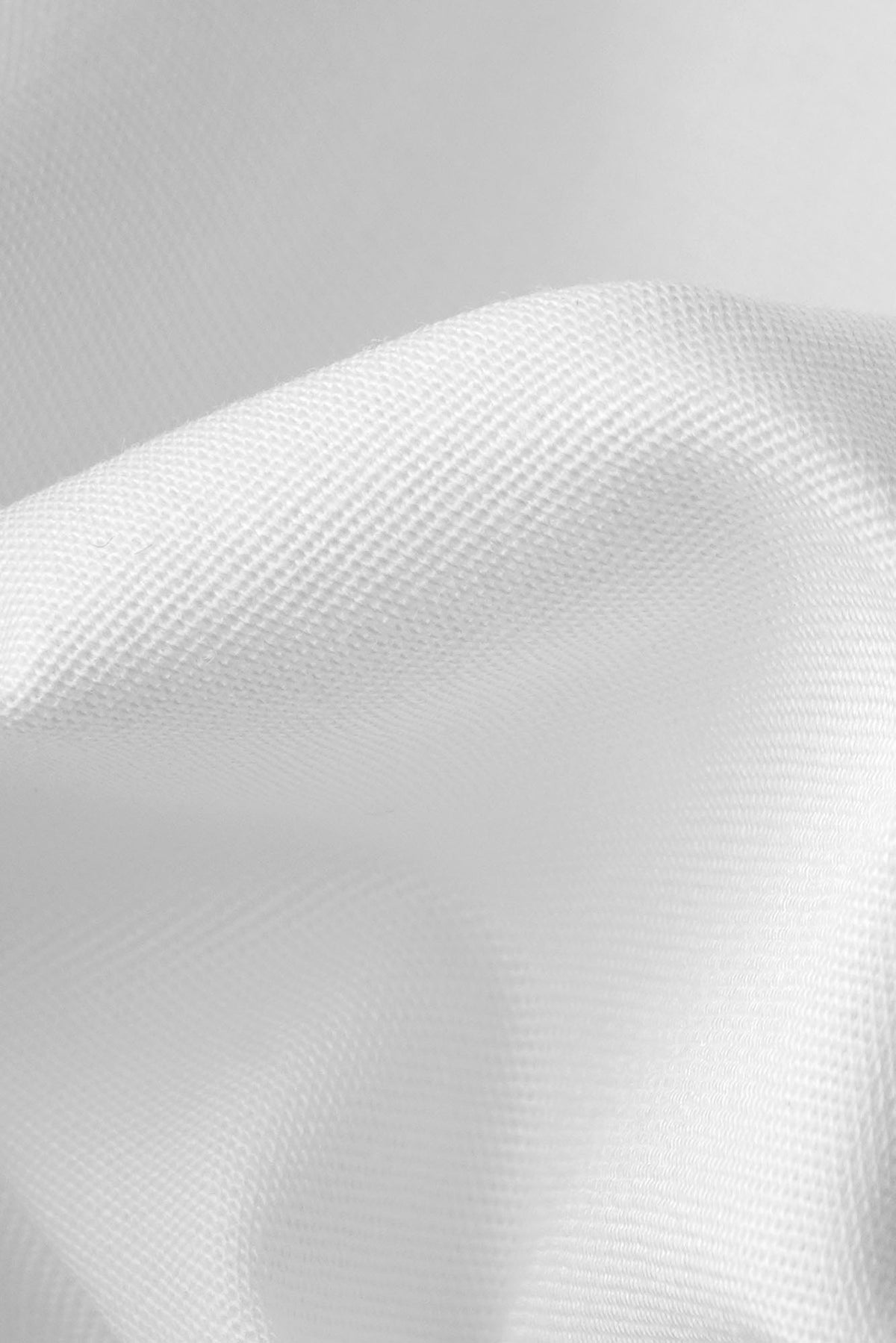 White Poplin Double Cuff Shirt - Regular Fit