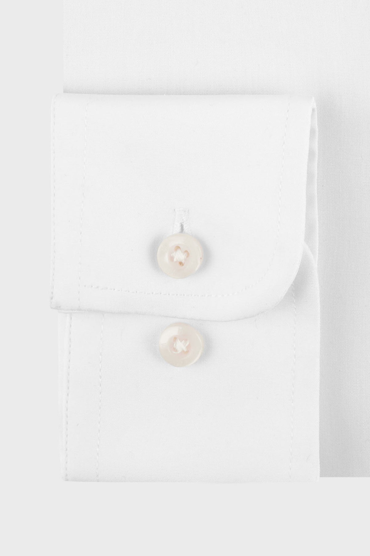 White Poplin Shirt - Slim Fit